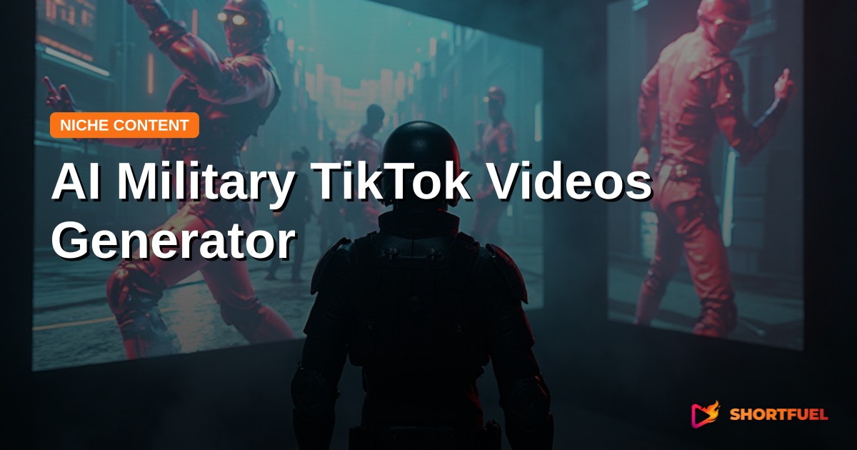 AI Military TikTok Videos Generator